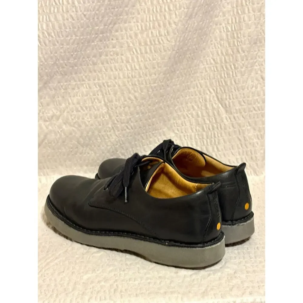 Samuel Hubbard Free M1100-010 Dark Blue Almost Black Leather Oxford US8 Portugal